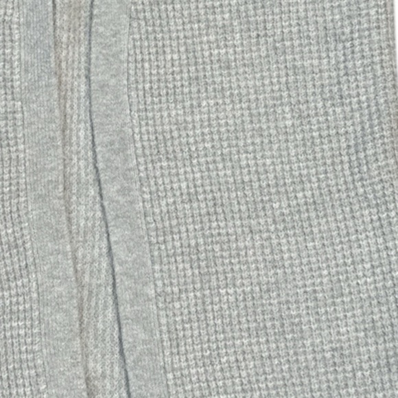 Max Studio Knit Sweater Vest Sleeveless Cardigan Duster Gray Medium - Picture 5 of 7
